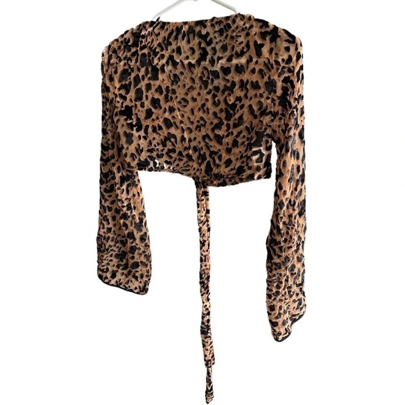 TIGER MIST Leopard Print Top Size XS - Picture 8 of 11